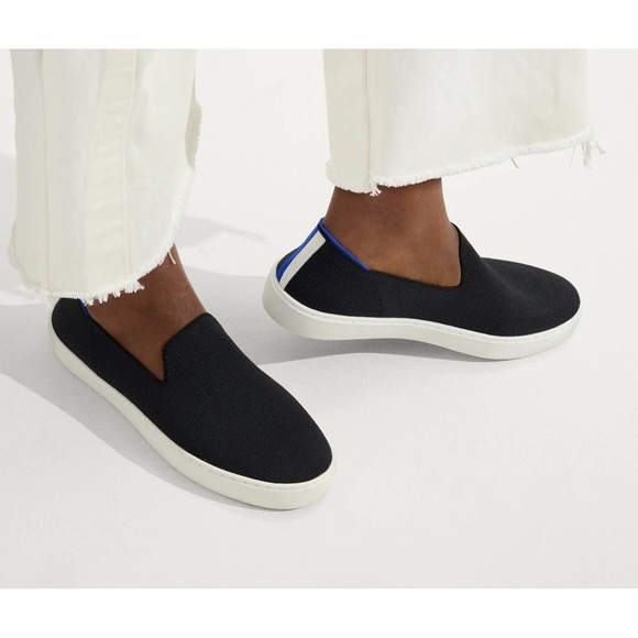 Rothy’s Shoes - Rothy's The Original Slip On Sneaker Flats Women's 7.5 Loafers Classic Nautical